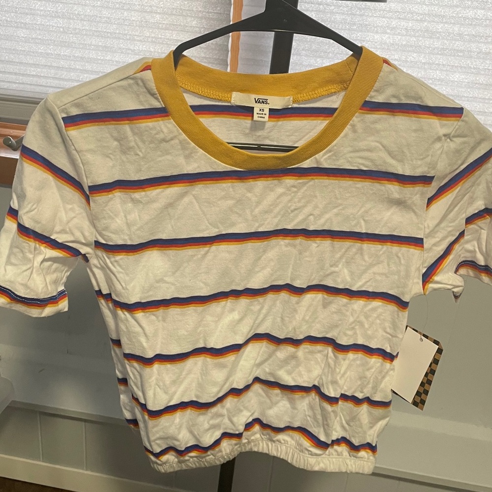 Vans cropped tee